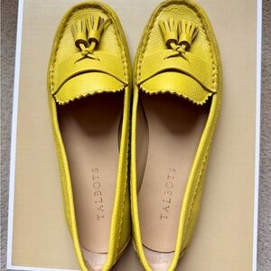 Talbots Bright Yellow Moccasins for Women